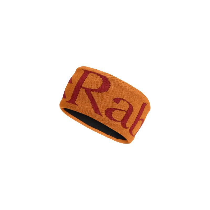 Stirnband Rab Logo stricken (Marmalade)