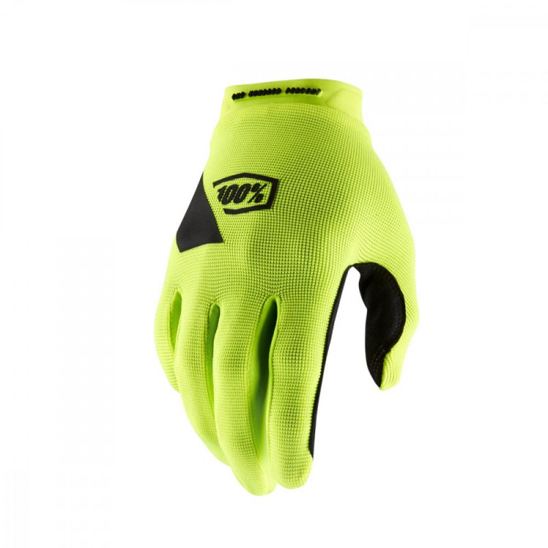 Mountainbike-Handschuhe 100% Bike RIDECAMP Gloves (Fluo Yellow)