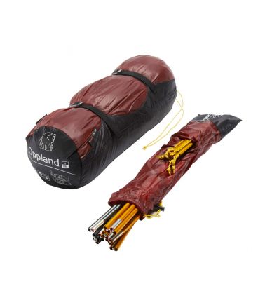 Tent NORDISK Oppland 2 LW Tent Red Alu (Burnt Red) - Alpinstore