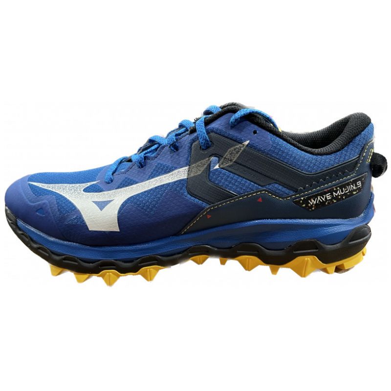 Men's trail running shoe Mizuno Wave Mujin 9 (Snorkel Blue/Blue Opal/Solar Power)
