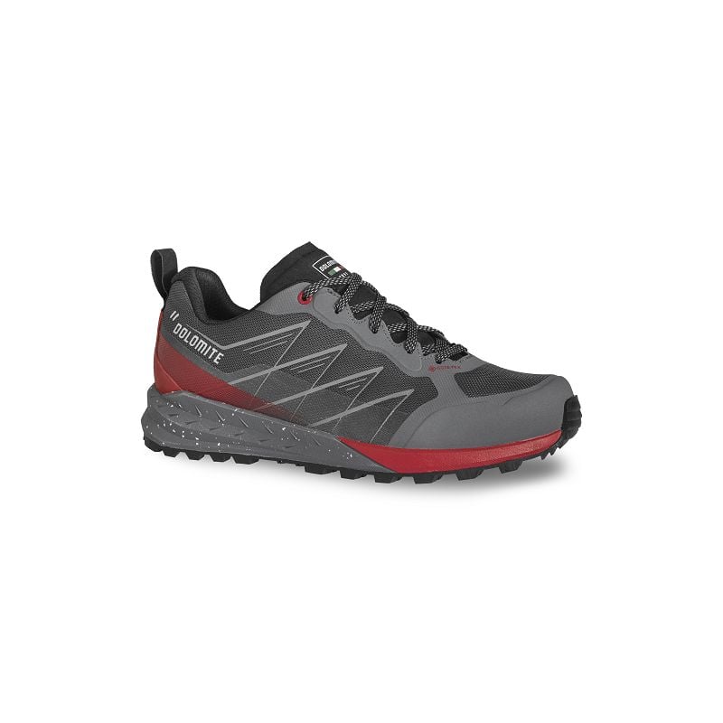 Chaussures DOLOMITE Croda Nera Tech Gore-Tex (Anthracite Grey/Fiery Red) homme