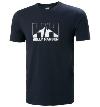 Camiseta Helly Hansen NORD GRAPHIC T-SHIRT (Navy) Hombre - Alpinstore