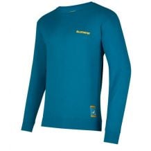 Men's long-sleeved T-shirt La Sportiva Climbing on the Moon (Turchese/Giallo)