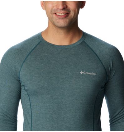 Men's Tunnel Springs™ wool round-neck base layer (Night Wave