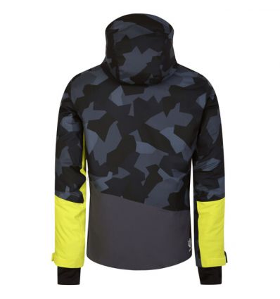 Ski jacket Dare2B Baseplate Jacket (Neon spring/Black geo Camo