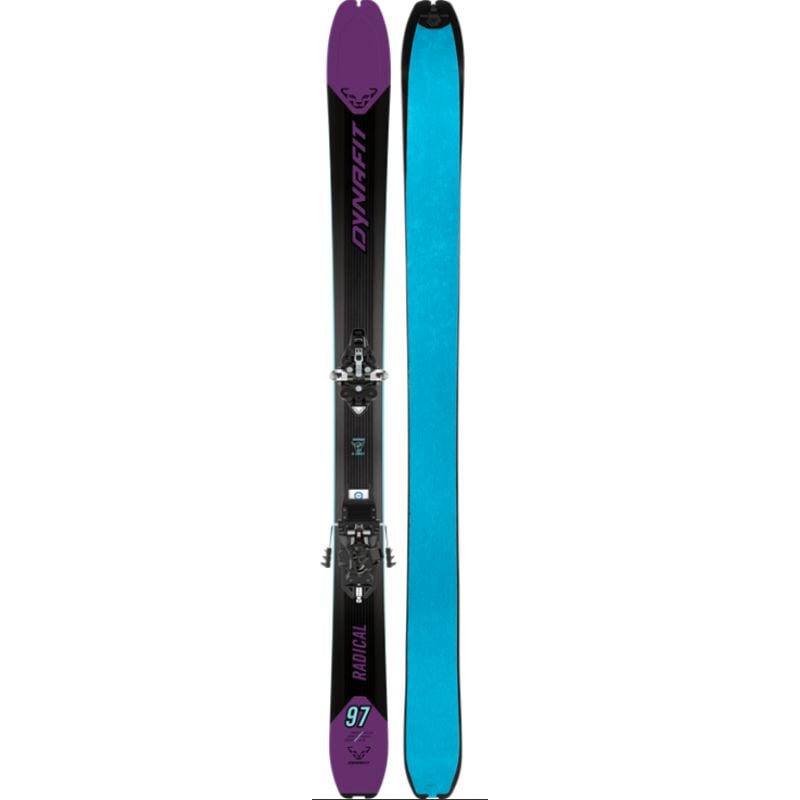Tourenskipaket Radical 97 W + Bindung ST Rotation 10 + Felle Dynafit Radical 97 W Ski Set (Royal Purple) Damen