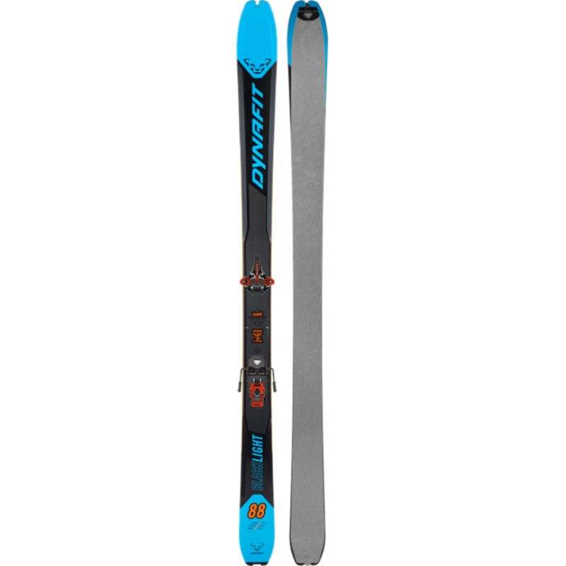 Heren skitourpakket Dynafit Blacklight 88 Speed Skiset (frost blue/carbon black)