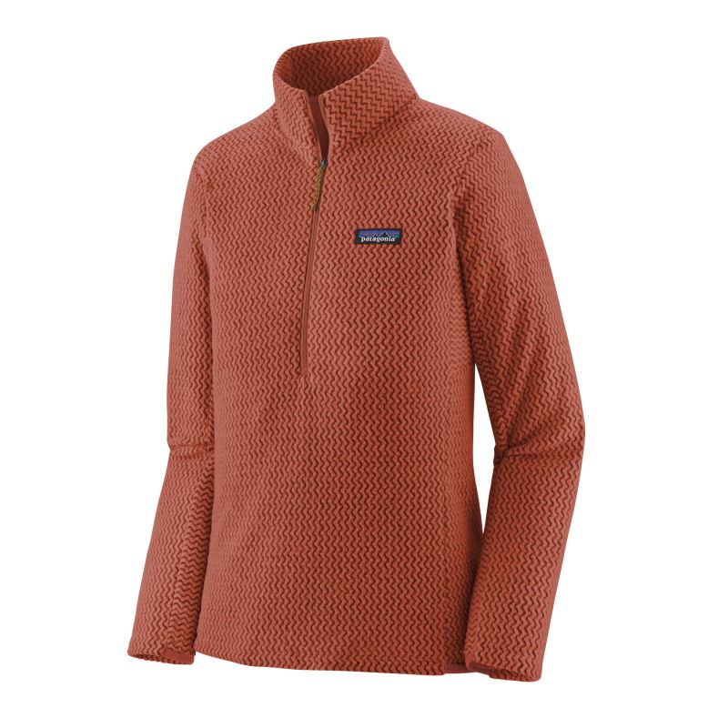 Patagonia Men's R1 Air Zip Neck - Burnished Red