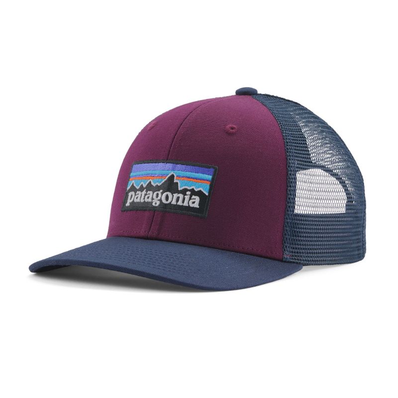 Mütze Patagonia P-6 Logo Trucker (Night Plum)