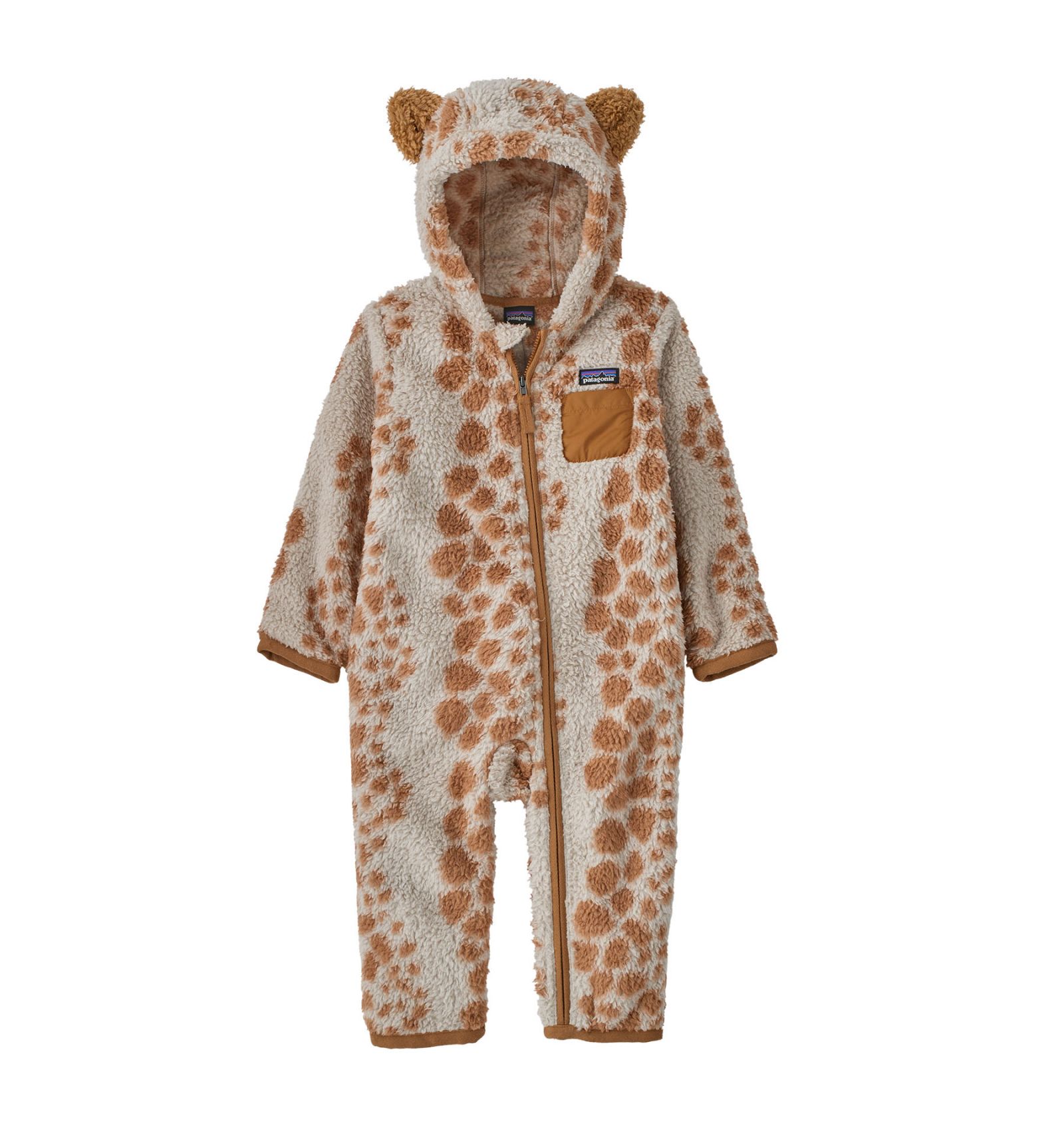 Patagonia Baby Furry Friends Bunting - Dark Camel main image 1