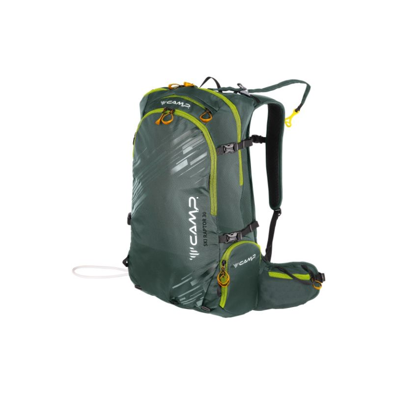 Ryggsäck för skidåkning och bergsklättring Camp SKI RAPTOR 30 (Forest green) 30 L