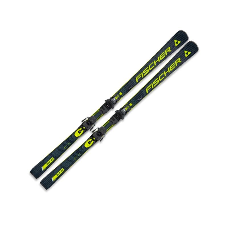 Downhill ski Fischer RC4 WC RC MT + RC4 Z12 binding (blauw/geel) 2024