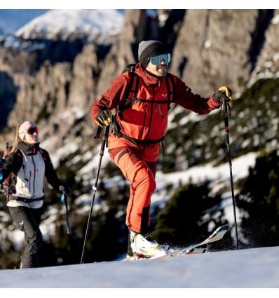 Pantalones esquí hombre Salewa SELLA DST HYB (black out) - Alpinstore