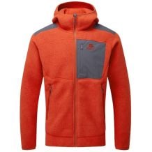 Polar fleece MOUNTAIN EQUIPMENT Highpile Hooded Jacket (Red Rock/Ombre) Man