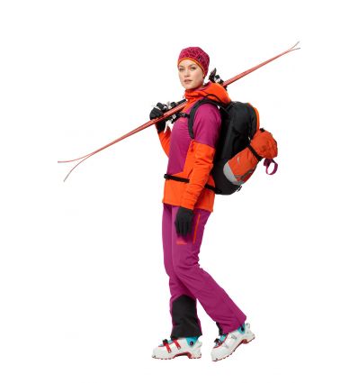 TOUR JACK - Alpinstore WOLSKINS Damen ALPSPITZE magenta) (New PANTS Skitourenhose