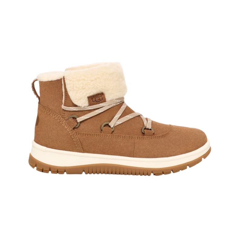 Saappaat UGG W LAKESIDER HERITAGE LACE (Chestnut) Nainen