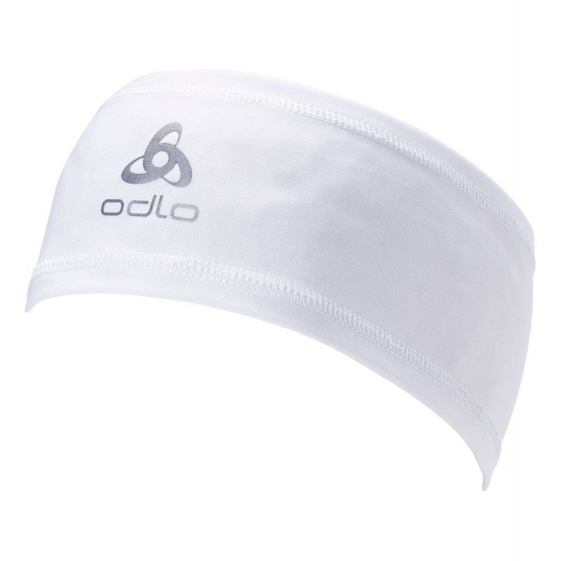 Stirnband Odlo Headband POLYKNIT WARM ECO (white)