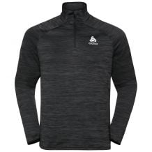 Pullover til mænd Odlo Mid layer 1/2 zip ESSENTIAL THERMAL (sort melange)
