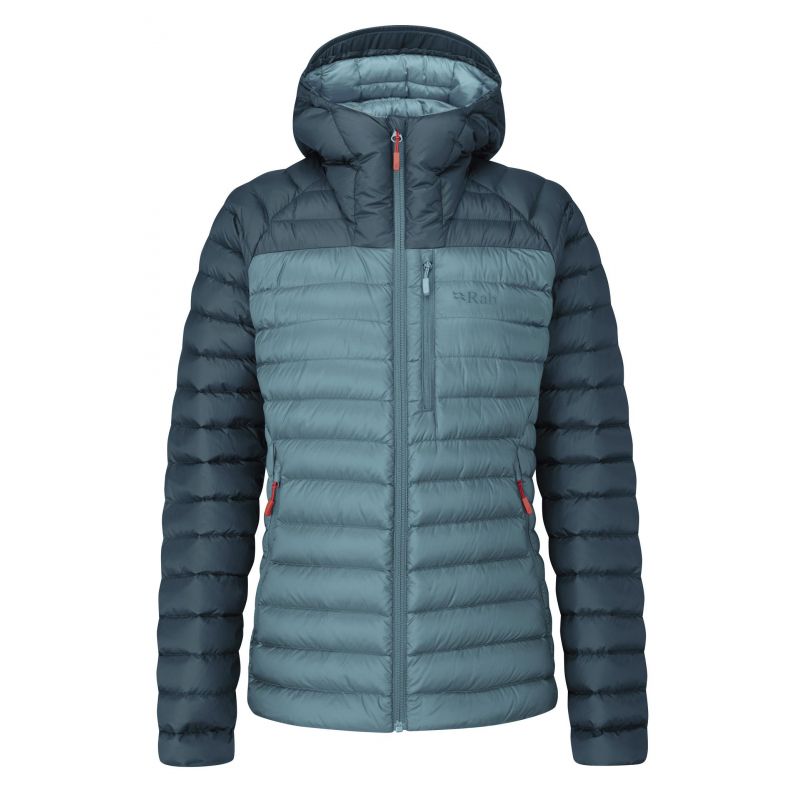 Rab Microlight Alpine Jacket til kvinder (Orion Blue/Citadel)