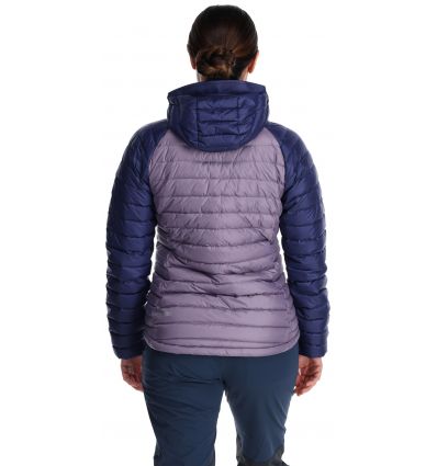 Rab Womens Microlight Alpine Jacket Patriot Blue/Purple Sage
