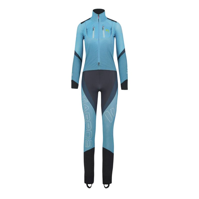 Combinaison ski KARPOS KARPOS RACE (BLUE ATOLL/VULCAN) femme