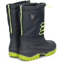 Lasten lumisaappaat CMP Kids Ahto WP (BLACK BLUE)
