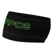 Hoofdband Karpos ALAGNA HEADBAND (ZWART GROEN FLUO)