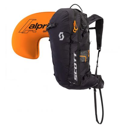Mochila airbag Scott Pack Patrol E2 38 Kit (negro) - Alpinstore