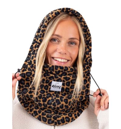 Passamontagna da donna Eivy Mandy Fleece Balaclava (Leopard) - Alpinstore