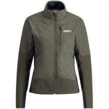 Jakke SWIX Dynamic Hybrid Insulated dame (oliven)