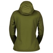 Jakke Scott Hoody Explorair Alpha (grangrønn/skyrosa) Dame
