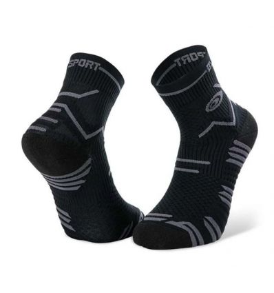 Trail running socks BV sport Trail Ultra + Merinos (Anthracite)