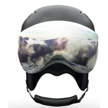 Casque de ski visière visor photochromique gris anthracite - Pw Sport