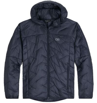 Down jacket Outdoor Research SuperStrand LT Hoodie (Naval Blue) for men -  Alpinstore | Trekkingsandalen