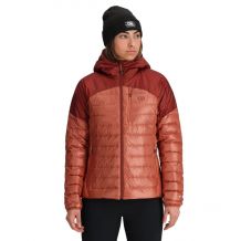 Naisten Outdoor Research Helium Down Hoodie (Cinnamon/brick) takki (kaneli/tiili)