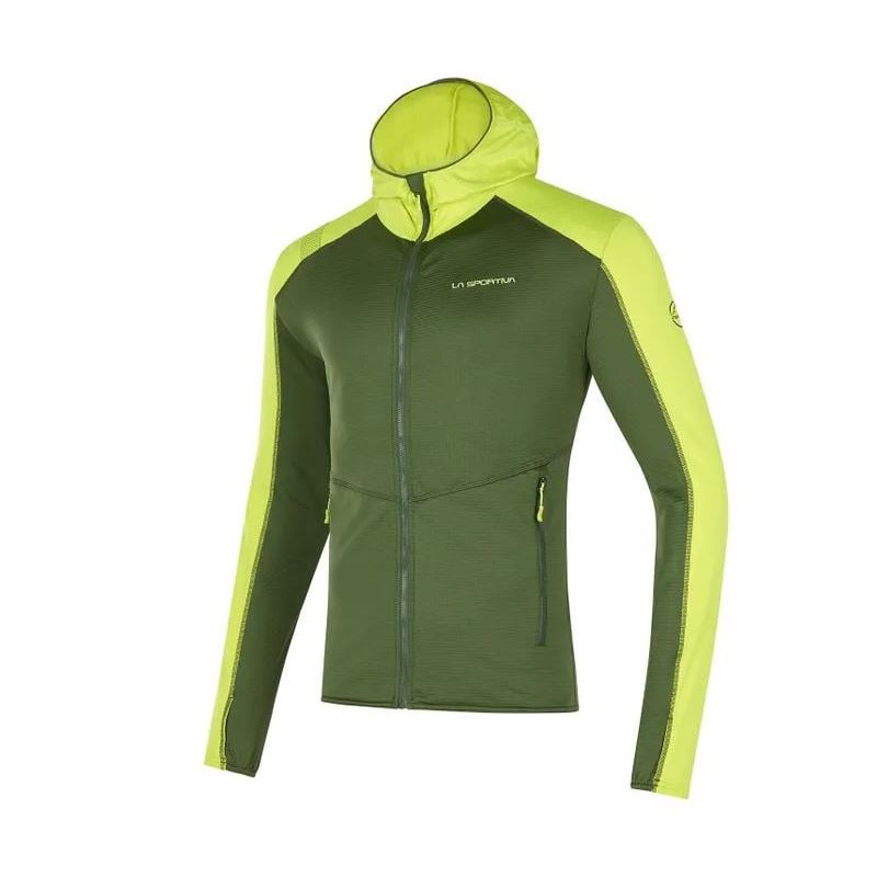 Sweat La Sportiva Chill Jkt (Forest/Lime Punch) para hombre