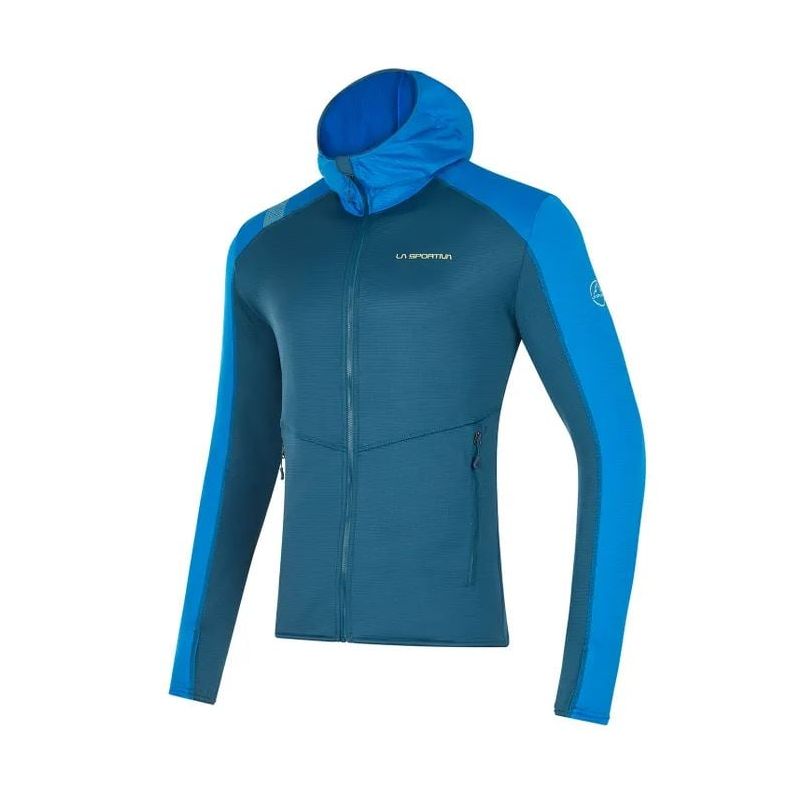 Sweatshirt til mænd La Sportiva Chill Jkt (Storm Blue/Electric Blue)