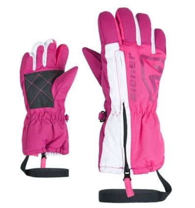 Handschuhe Ziener Leo Minis (pop pink) Kinder - Alpinstore
