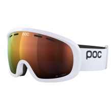 Masque de ski POC Fovea Mid (Hydrogen White/Partly Sunny Orange) cat 2