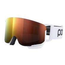 POC Nexal Mid -hiihtonaamari (Hydrogen White/Partly Sunny Orange) Cat. 2