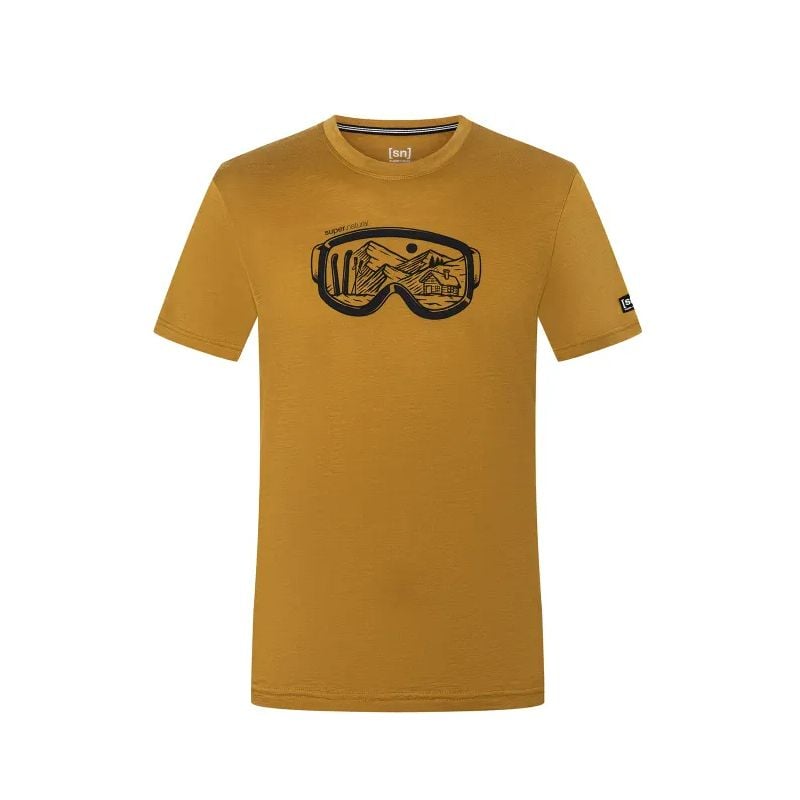 T-shirt SUPER.NATURAL M Goggle Tee (Cumin/Jet Black/Mysterioso)