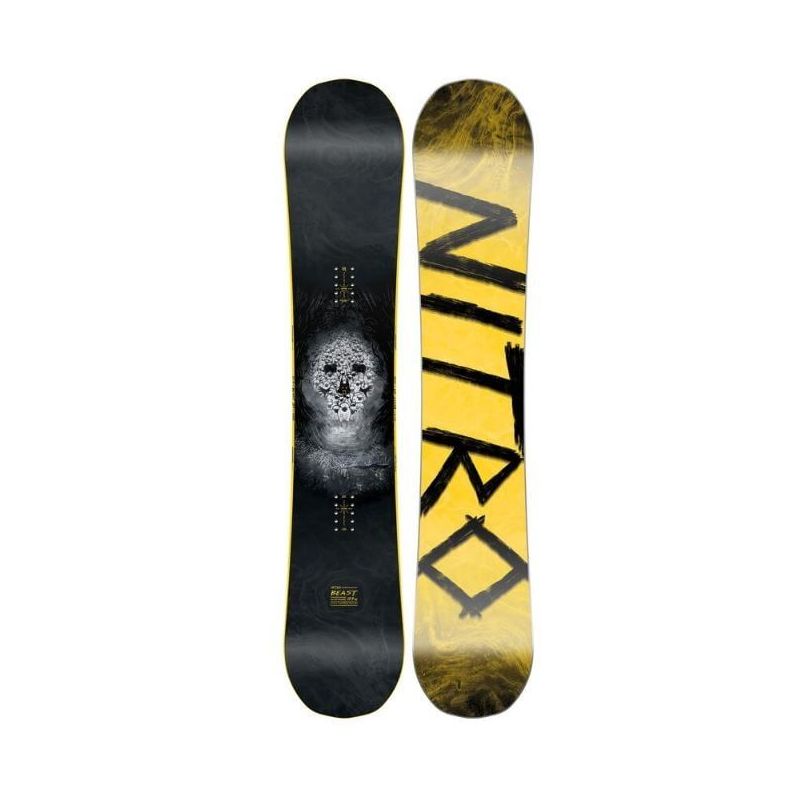 Pack snowboard Nitro Beast (2024) + fixation - homme