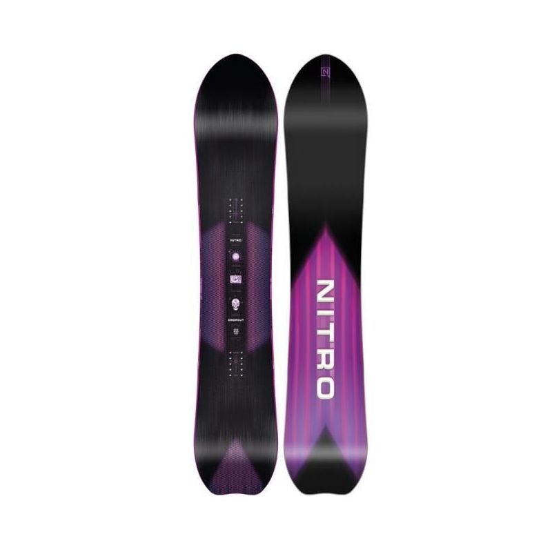 Pack snowboard Nitro Dropout (2024) + fixation - homme