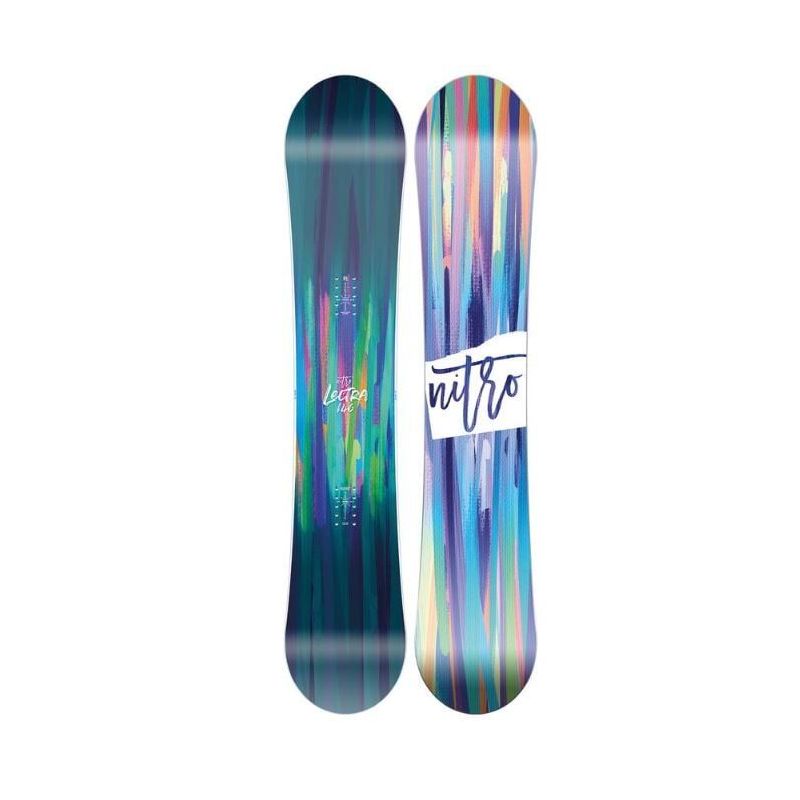 Pack snowboard Nitro Lectra Brush (2024) + fixation - femme