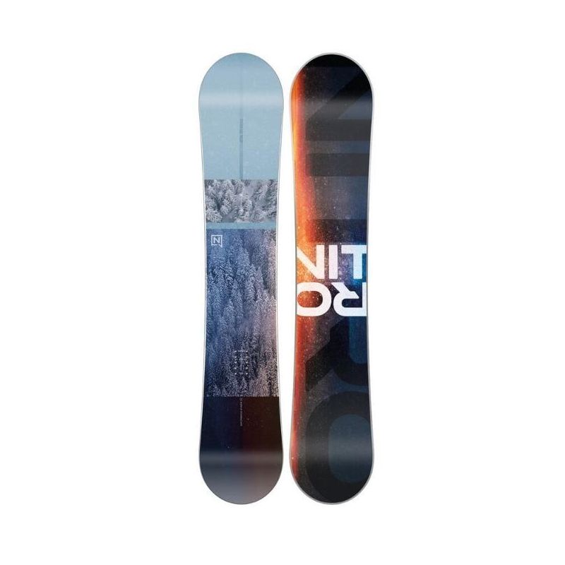 Pack snowboard Nitro Prime View Wide (2024) + fixation - homme