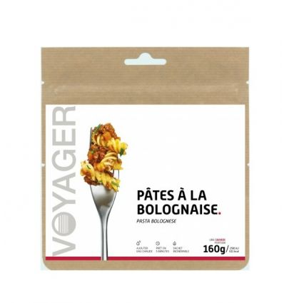 Plat lyophilisé Voyager Pâtes à la bolognaise (160g) - Alpinstore