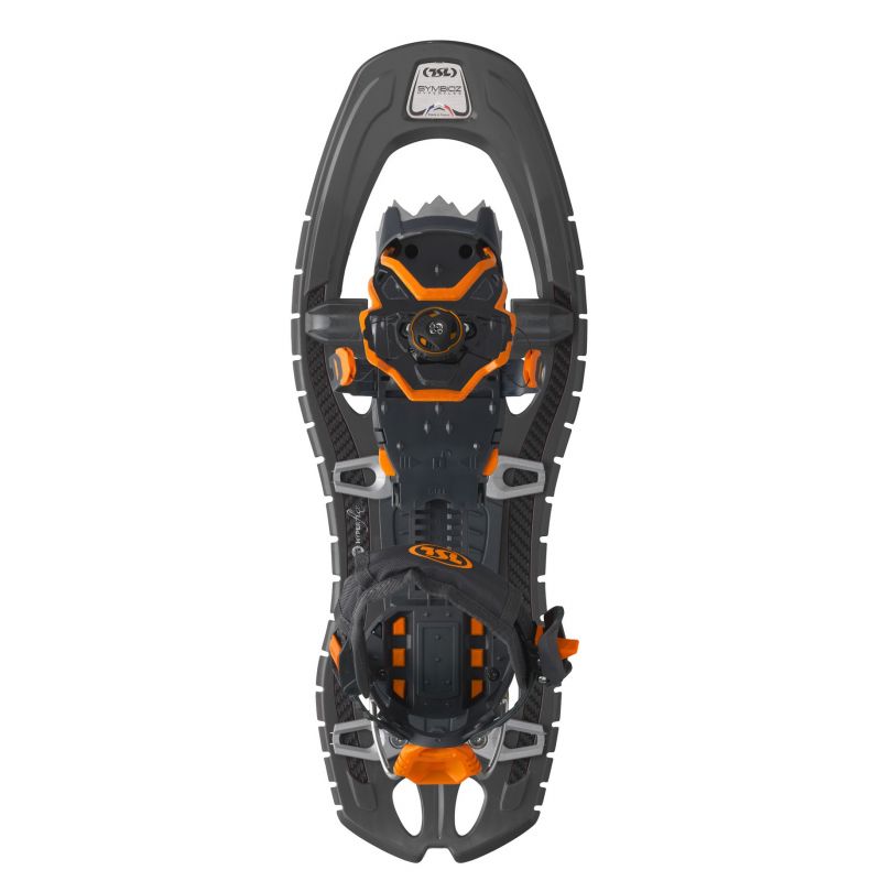 TSL Symbioz Hyperflex Adjust (Titan Black) snowshoes + poles pack