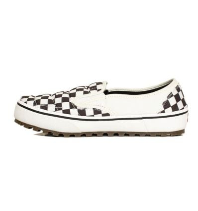 Vans SLIP-ER 2 Slippers Black White Classic Checkerboard Men's Size 8 | eBay