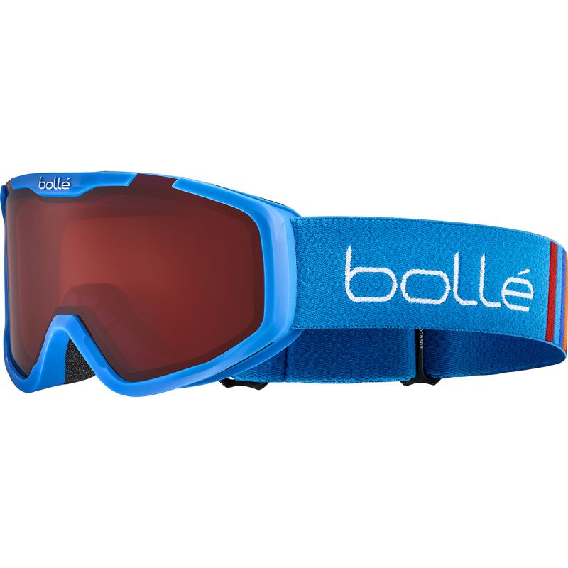 Masque de ski Bollé ROCKET (Race Blue Matte - Vermillon) enfants - Cat. 2