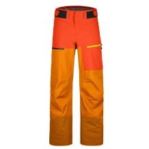 Hiihtohousut Ortovox 3L Ravine Shell Pants M (sly fox) miehet